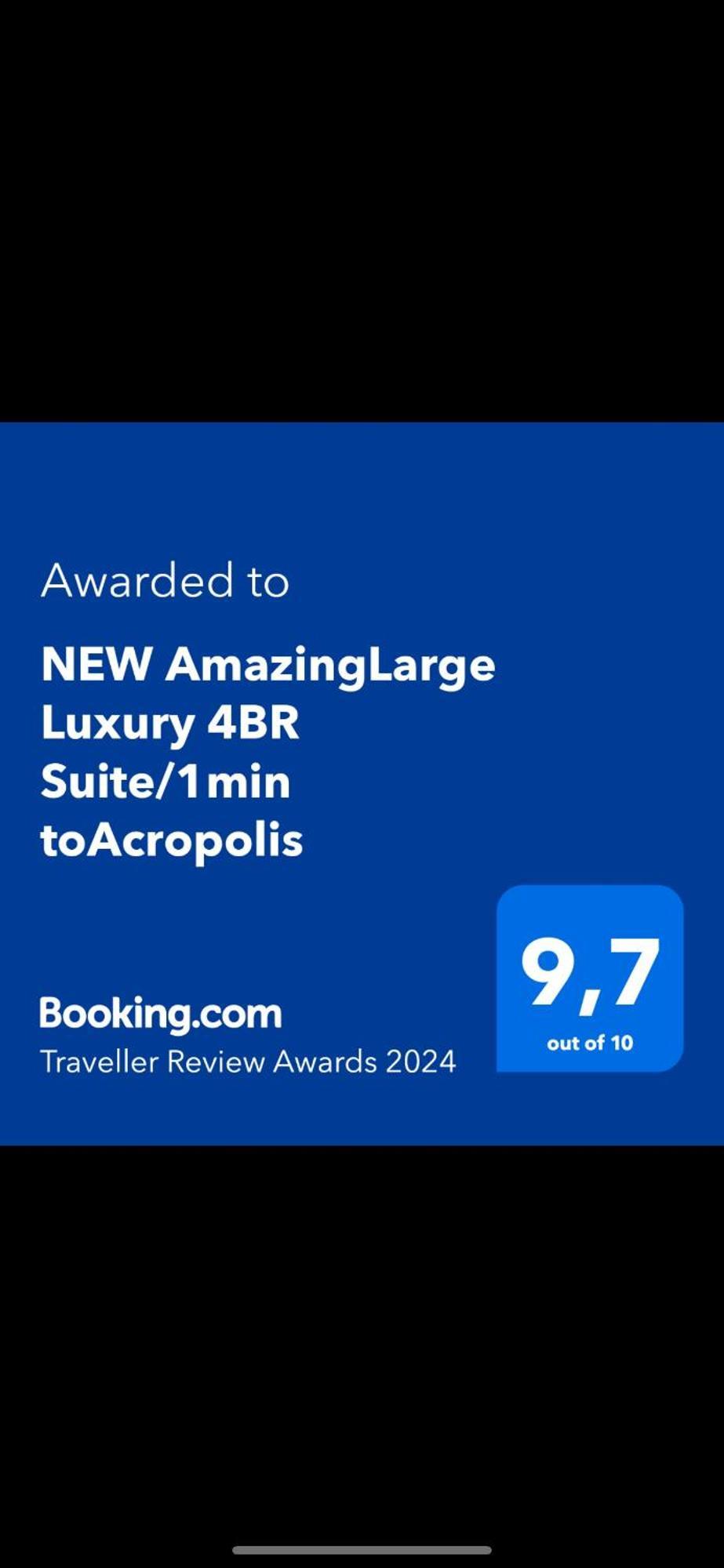 New Amazinglarge Luxury 4Br Suite/1Min Toacropolis Athen Eksteriør bilde